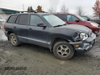 2002 Hyundai Santa Fe GLS with VIN KM8SC73D62U238546, listed as a Copart auction lot 83797674 with 169,183 mi miles and Salvage Title. Bid and sale history available at carsss.com. Image 4.