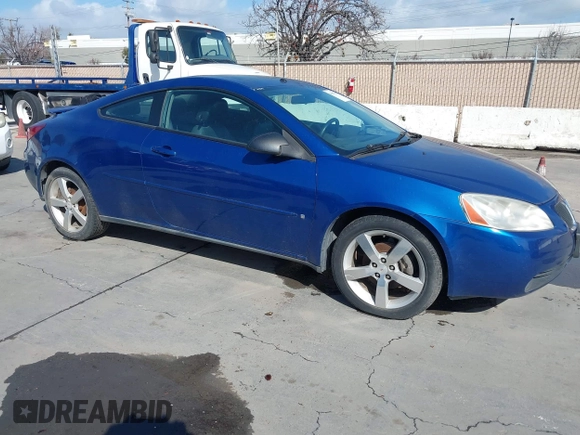 2006 Pontiac G6 GTP with VIN 1G2ZM171164167148, listed as a IAAI auction lot 41597445 with 117,227 mi miles. Bid and sale history available at carsss.com. Image 1.