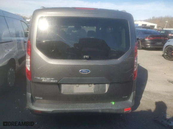 2020 Ford Transit Connect Wagon XL with VIN NM0GE9E25L1462905, listed as a Copart auction lot 69368374 with 8,004 mi miles and Salvage Title. Bid and sale history available at carsss.com. Image 6.