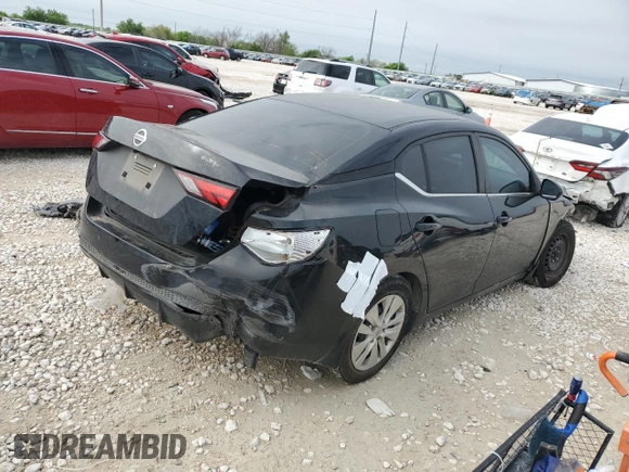 2022 Nissan Sentra S with VIN 3N1AB8BV8NY237258, listed as a Copart auction lot 51081295 with 39,194 mi miles and Salvage Title. Bid and sale history available at carsss.com. Image 3.