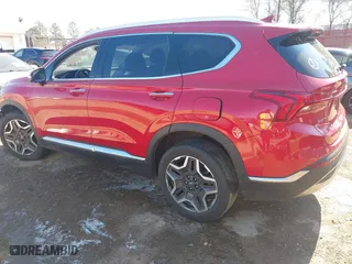 2021 Hyundai Santa Fe Limited with VIN 5NMS44ALXMH335849, listed as a IAAI auction lot 41375048 with 77,844 mi miles. Bid and sale history available at carsss.com. Image 3.