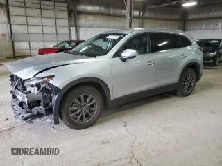 2023 Mazda CX-9 Touring z VIN JM3TCBCY3P0658236, wystawiony jako Copart lot #55245185 z przebiegiem 40 391 mil mil oraz Szkoda całkowita • Salvage title. Historia ofert i sprzedaży dostępna na DreamBid. Obrazek 1.