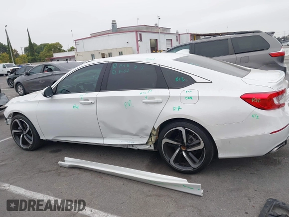 2020 Honda Accord Sport with VIN 1HGCV2F32LA027650, listed as a IAAI auction lot 42723709 with 48,289 mi miles and . Bid and sale history available at DreamBid. Image 15.