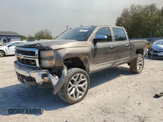 2014 Chevrolet Silverado 1500 LTZ with VIN 3GCUKSEC4EG163103, listed as a Copart auction lot 49726975 with 171,562 mi miles and Non Repairable. Bid and sale history available at DreamBid. Image 1.