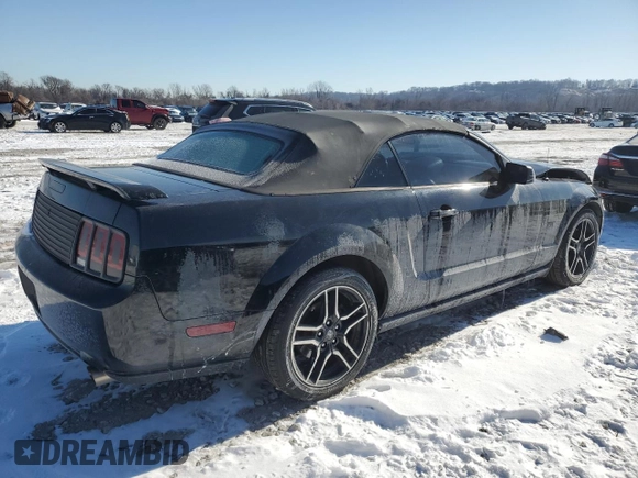 2005 Ford Mustang GT Deluxe with VIN 1ZVHT85H655199389, listed as a Copart auction lot 45215765 with 98,105 mi miles and Salvage Title. Bid and sale history available at DreamBid. Image 3.
