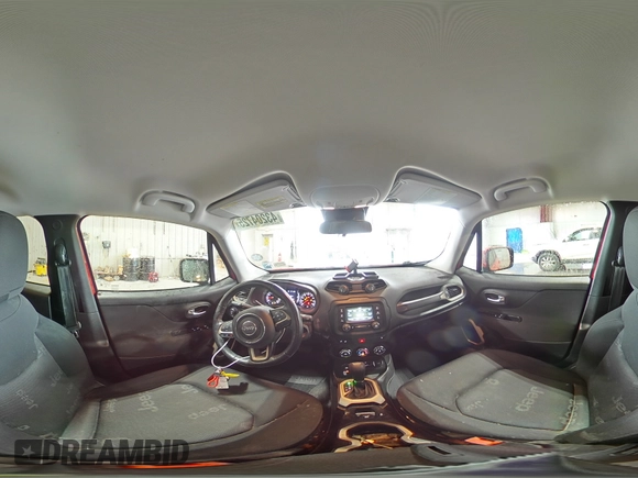 2017 Jeep Renegade Altitude with VIN ZACCJBBBXHPF84837, listed as a Copart auction lot 43204725 with 115,368 mi miles and Salvage Title. Bid and sale history available at carsss.com. Image 15.