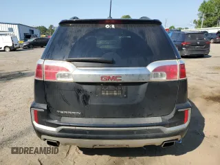 2017 GMC Terrain Denali with VIN 2GKFLRE31H6284173, listed as a Copart auction lot 53386815 with 107,478 mi miles and Salvage title. Bid and sale history available at DreamBid. Image 6.