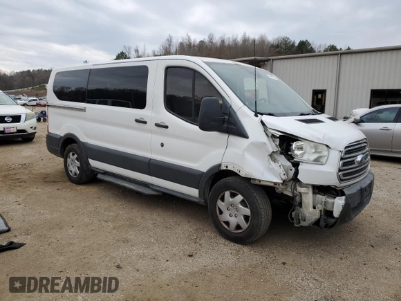 2015 Ford Transit XL with VIN 1FMZK1YM2FKA72647, listed as a Copart auction lot 47439215 with 148,105 mi miles and Salvage title. Bid and sale history available at DreamBid. Image 4.