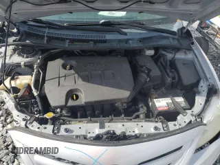 2013 Toyota Corolla L with VIN 2T1BU4EE7DC969296, listed as a Copart auction lot 55297805 with 126,351 mi miles and Salvage Title. Bid and sale history available at DreamBid. Image 11.