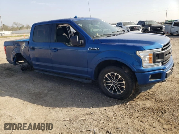 2018 Ford F-150 XL with VIN 1FTEW1EP7JKD68987, listed as a Copart auction lot 48730085 with 93,835 mi miles and Salvage Title. Bid and sale history available at carsss.com. Image 4.