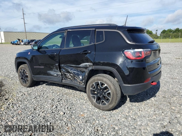 2020 Jeep Compass Trailhawk с VIN 3C4NJDDB1LT157064, выставлен на аукционе Copart как лот 61153015 с пробегом 86 879 миль миль и Списание • Salvage title. История ставок и продаж доступна на DreamBid. Изображение 2.