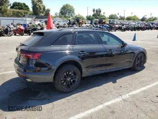 2024 Audi A4 allroad Premium Plus with VIN WA18AAF41RA015009, listed as a Copart auction lot 65481094 with 4,118 mi miles and Salvage Title. Bid and sale history available at carsss.com. Image 3.
