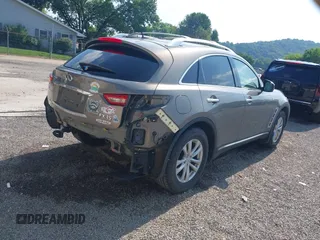2012 Infiniti FX with VIN JN8AS1MW8CM152533, listed as a IAAI auction lot 42631117 with 128,363 mi miles and . Bid and sale history available at DreamBid. Image 4.