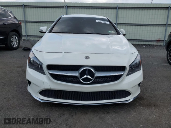 2018 Mercedes-Benz CLA with VIN WDDSJ4GB5JN668648, listed as a Copart auction lot 62578783 with 51,573 mi miles. Bid and sale history available at carsss.com. Image 5.