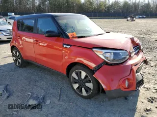 2019 Kia Soul + with VIN KNDJP3A5XK7656664, listed as a Copart auction lot 47354095 with 34,849 mi miles and Salvage Title. Bid and sale history available at DreamBid. Image 4.