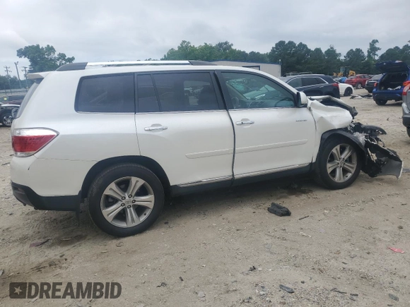 2013 Toyota Highlander Limited z VIN 5TDDK3EH7DS234151, wystawiony jako Copart lot #60594725 z przebiegiem 98 264 mil mil oraz Szkoda całkowita • Salvage title. Historia ofert i sprzedaży dostępna na DreamBid. Obrazek 3.