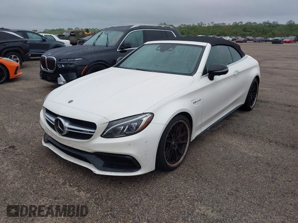 2018 Mercedes-Benz C 63 S AMG with VIN WDDWK8HB6JF622390, listed as a IAAI auction lot 40542462 with Not Provided miles and . Bid and sale history available at carsss.com. Image 6.
