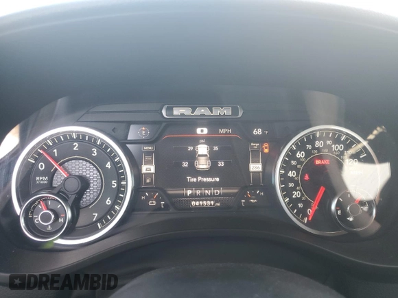 2022 Ram 1500 Big Horn with VIN 1C6RRFFG9NN251119, listed as a Copart auction lot 48935875 with 41,531 mi miles and Salvage Title. Bid and sale history available at carsss.com. Image 9.