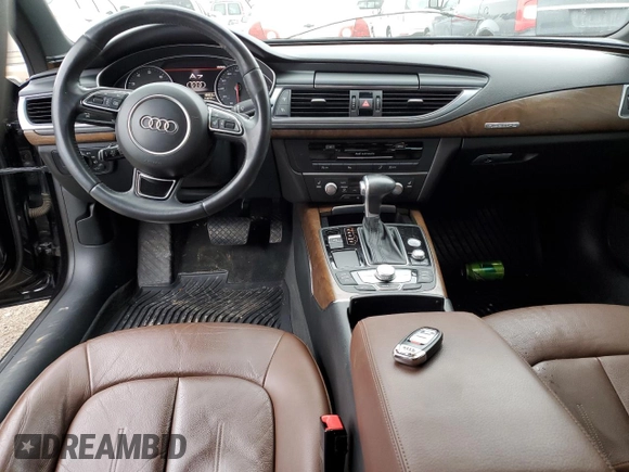 2015 Audi A7 3.0 Premium Plus with VIN WAUWGAFC7FN010322, listed as a Copart auction lot 38661454 with 114,273 mi miles. Bid and sale history available at carsss.com. Image 8.
