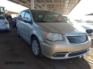 2012 Chrysler Town & Country Touring-L with VIN 2C4RC1CG7CR237270, listed as a IAAI auction lot 41858884 with 187,929 mi miles. Bid and sale history available at carsss.com. Image 1.