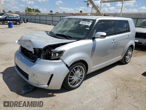 2009 Scion xB z VIN JTLKE50E491072074, wystawiony jako Copart lot #56559755 z przebiegiem Nie podano mil oraz Szkoda całkowita • Salvage title. Historia ofert i sprzedaży dostępna na DreamBid. Obrazek 1.