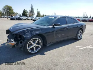 2014 Dodge Charger SE with VIN 2C3CDXBG8EH215945, listed as a Copart auction lot 49738325 with 183,387 mi miles and Salvage Title. Bid and sale history available at carsss.com. Image 1.