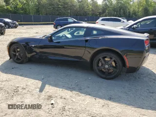 2015 Chevrolet Corvette 1LT with VIN 1G1YB2D71F5108082, listed as a Copart auction lot 53733785 with 67,448 mi miles and Salvage title. Bid and sale history available at DreamBid. Image 2.