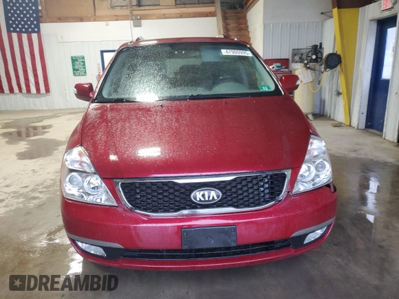 2014 Kia Sedona EX with VIN KNDMH4C76E6571930, listed as a Copart auction lot 47900095 with 156,506 mi miles and Clean Title. Bid and sale history available at carsss.com. Image 5.