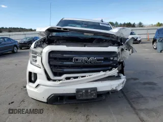 2021 GMC Sierra 1500 with VIN 1GTV9CET2MZ426001, listed as a Copart auction lot 80933594 with 109,076 mi miles and Salvage Title. Bid and sale history available at DreamBid. Image 5.