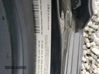 2019 Maserati Quattroporte S z VIN ZAM56YPA4K1319850, wystawiony jako Copart lot #54563565 z przebiegiem 76 714 mil mil oraz Szkoda całkowita • Salvage title. Historia ofert i sprzedaży dostępna na DreamBid. Obrazek 13.