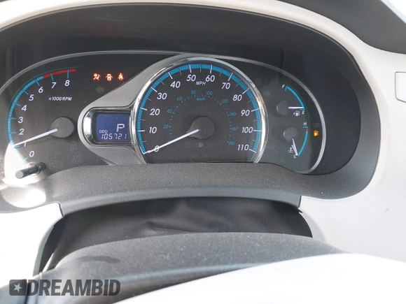 2014 Toyota Sienna XLE with VIN 5TDYK3DC0ES451307, listed as a IAAI auction lot 42093569 with 105,721 mi miles and . Bid and sale history available at DreamBid. Image 7.