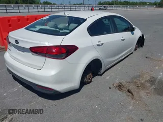 2017 Kia Forte LX with VIN 3KPFL4A70HE008347, listed as a IAAI auction lot 42028615 with 1 mi miles. Bid and sale history available at carsss.com. Image 4.