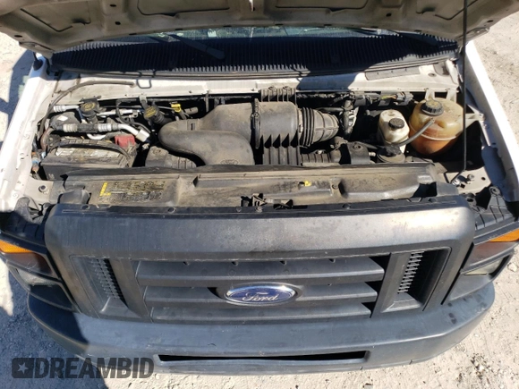 2011 Ford Econoline Cargo Commercial with VIN 1FTNE1EW6BDB11464, listed as a Copart auction lot 75392424 with 192,059 mi miles and Salvage Title. Bid and sale history available at DreamBid. Image 13.