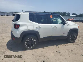 2023 Jeep Renegade Trailhawk z VIN ZACNJDC11PPP72877, wystawiony jako Copart lot #58236425 z przebiegiem 4 224 mil mil oraz Szkoda całkowita • Salvage title. Historia ofert i sprzedaży dostępna na DreamBid. Obrazek 3.
