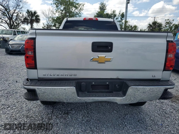 2018 Chevrolet Silverado 1500 LT with VIN 1GCRCREC1JZ354936, listed as a Copart auction lot 50747775 with 129,362 mi miles and Salvage Title. Bid and sale history available at DreamBid. Image 6.