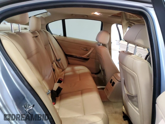 2009 BMW 3 Series 328i with VIN WBAPH77509NM28715, listed as a Copart auction lot 50354365 with 194,826 mi miles and Salvage Title. Bid and sale history available at carsss.com. Image 10.