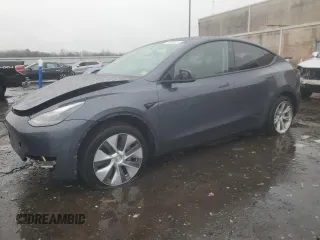 2023 Tesla Model Y Long Range with VIN 7SAYGDEE8PF895293, listed as a Copart auction lot 44208615 with 16,549 mi miles and Salvage Title. Bid and sale history available at DreamBid. Image 1.