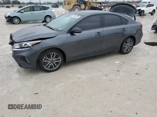 2024 Kia Forte GT-Line with VIN 3KPF54AD7RE823355, listed as a Copart auction lot 46641655 with 9,503 mi miles and Non Repairable. Bid and sale history available at carsss.com. Image 1.