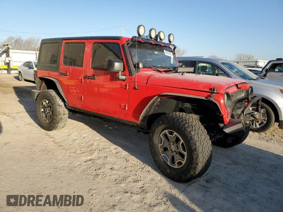 2016 Jeep Wrangler Unlimited Sport with VIN 1C4BJWDG2GL235220, listed as a Copart auction lot 48978005 with 126,863 mi miles and Salvage Title. Bid and sale history available at DreamBid. Image 4.