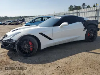 2015 Chevrolet Corvette Z51 1LT with VIN 1G1YG2D70F5117499, listed as a Copart auction lot 56125314 with 61,538 mi miles and Clean Title. Bid and sale history available at carsss.com. Image 1.
