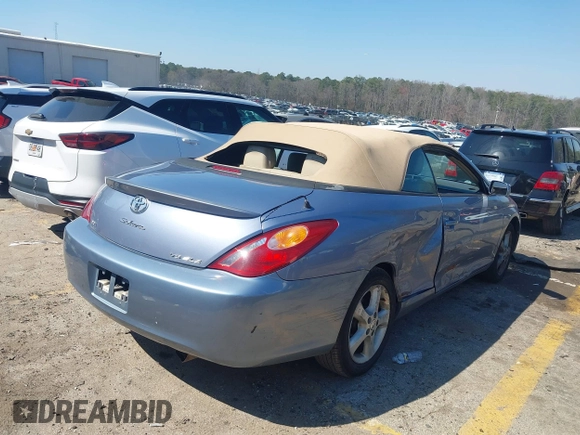 2004 Toyota Solara SE with VIN 4T1FA38P04U028451, listed as a IAAI auction lot 41773541 with 176,965 mi miles. Bid and sale history available at carsss.com. Image 4.