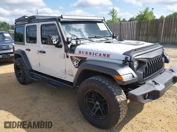 2021 Jeep Wrangler Unlimited Willys с VIN 1C4HJXDN6MW527896, выставлен на аукционе IAAI как лот 42289722 с пробегом 76 800 миль миль и . История ставок и продаж доступна на DreamBid. Изображение 1.