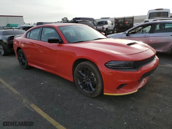 2022 Dodge Charger GT with VIN 2C3CDXMG9NH241144, listed as a Copart auction lot 80649783 with 16,818 mi miles and Non Repairable. Bid and sale history available at carsss.com. Image 4.