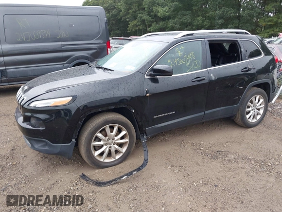 2017 Jeep Cherokee Limited with VIN 1C4PJMDB9HW519538, listed as a IAAI auction lot 40453846 with 113,785 mi miles. Bid and sale history available at carsss.com. Image 19.