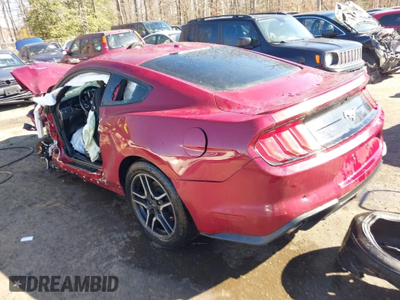 2019 Ford Mustang EcoBoost with VIN 1FA6P8TH3K5117315, listed as a IAAI auction lot 41542245 with Not Provided miles and . Bid and sale history available at carsss.com. Image 3.