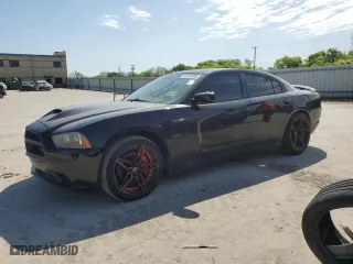 2013 Dodge Charger RT Plus with VIN 2C3CDXCT9DH529503, listed as a Copart auction lot 53038285 with 0 mi miles and Clean Title. Bid and sale history available at carsss.com. Image 1.