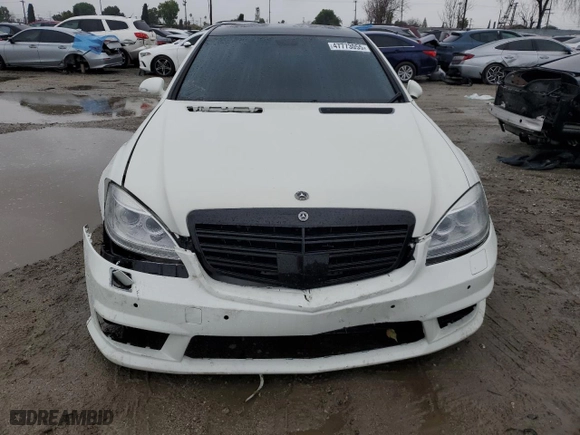 2009 Mercedes-Benz S-Class 5.5L V8 with VIN WDDNG71X89A280706, listed as a Copart auction lot 47773055 with 100,351 mi miles and Clean Title. Bid and sale history available at carsss.com. Image 5.