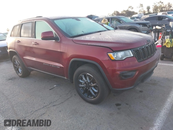 2021 Jeep Grand Cherokee Laredo X with VIN 1C4RJEAG7MC712703, listed as a IAAI auction lot 41822921 with 38,048 mi miles and . Bid and sale history available at DreamBid. Image 1.