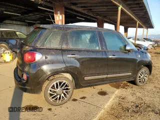 2014 FIAT 500L Lounge with VIN ZFBCFACH9EZ006050, listed as a Copart auction lot 83713724 with 144,849 mi miles and Salvage Title. Bid and sale history available at carsss.com. Image 3.