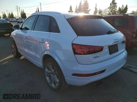 2016 Audi Q3 Premium Plus with VIN WA1BFCFSXGR021956, listed as a Copart auction lot 71396492 with 80,654 mi miles. Bid and sale history available at carsss.com. Image 2.
